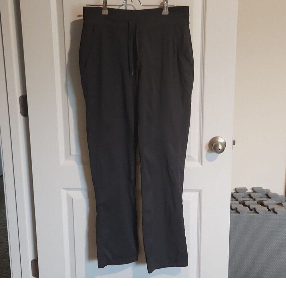 NWT North Face Black Aphro Motion Pants Gray Medium Outdoors Active Hiking UPF